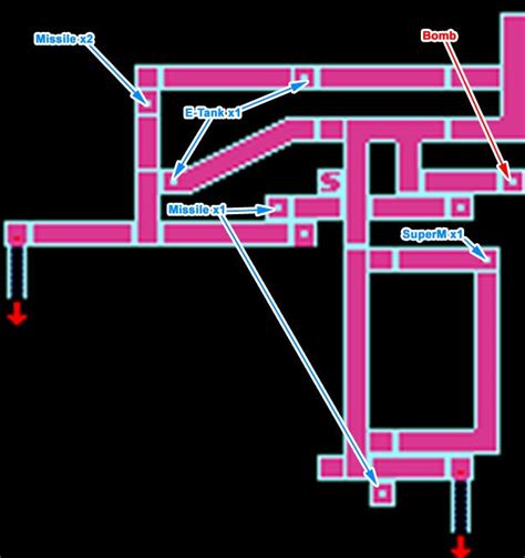 34 Super Metroid Item Map Maps Database Source