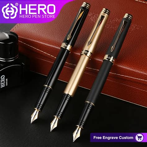 Hero Fountain Pens Original Authentic Writing Supplies High Quality