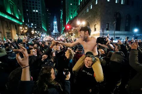 Super Bowl Philadelphians Cause Chaos In The Streets After Eagles’ Win Billboard Billboard