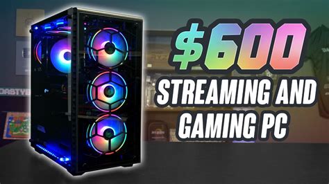 2020 Budget 600 Gaming Pc Youtube