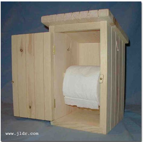 Build a diy toilet paper holder that holds two rolls of toilet paper, plus storage above. Toilet Paper Dispensing Outhouses for sale in the ...