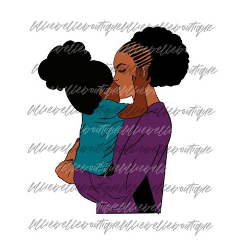 Mommy And Me Daughter Mothers Day African American Woman Etsy Mommy And Me African