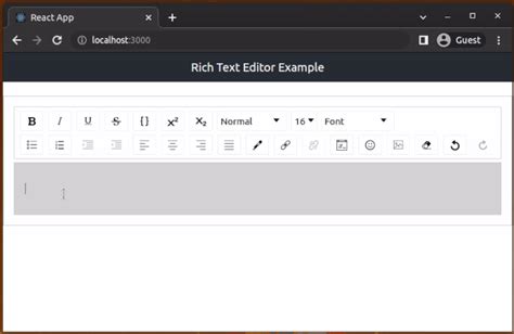 Build Rich Text Editors In React Using Draft Js And React Draft Wysiwyg