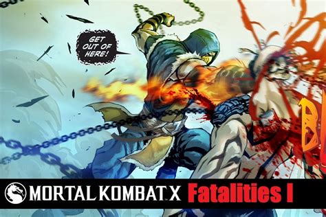 Mortal Kombat X Fatalities I Ps4 Youtube