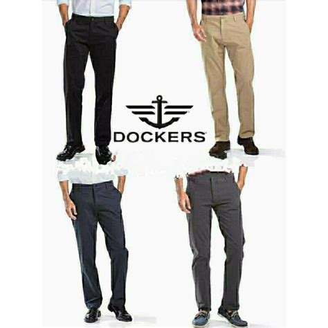 Seluar Slack Dockers Straight Cut Pants Ready Stock Fast Shipping 28 40