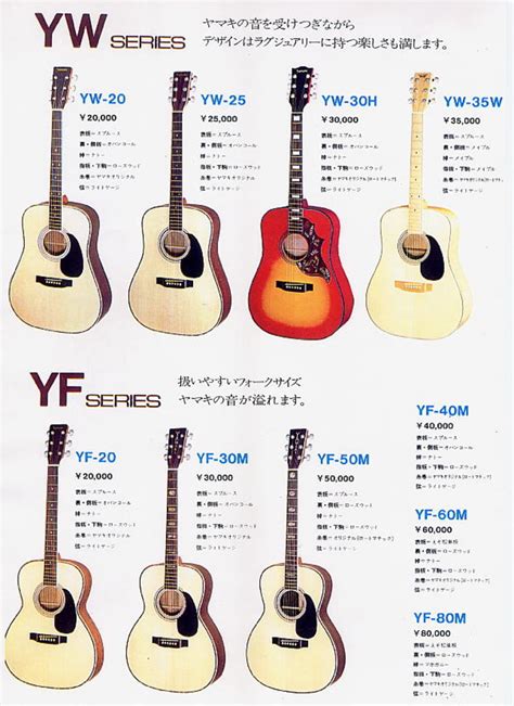 Yamaki Acoustic Guitars Spinditty