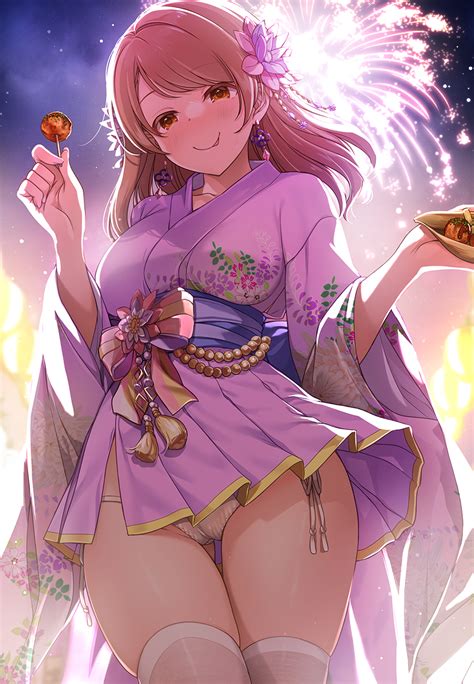 Mk Mod0 Hojo Karen Idolmaster Idolmaster Cinderella Girls Highres 1girl Aerial Fireworks