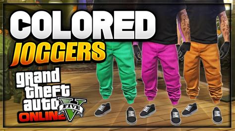 Gta 5 Online How To Get Colored Joggers Glitch Patch 136 Xboxps4