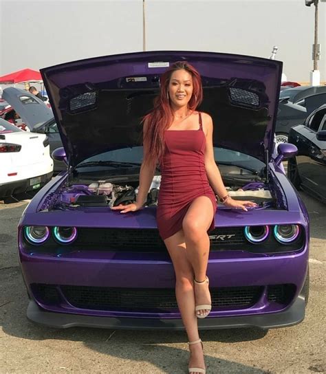 Dodge Challenger Mopar Girl Sexy Cars Car Girls