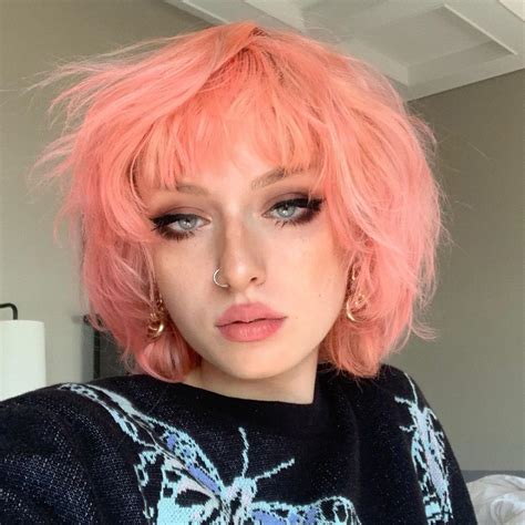 Instagram In 2020 Pink Hair Hair Color Short Hair Styles