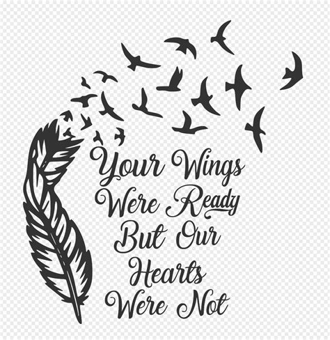 Your Wings Were Ready But Our Hearts Was Not Etsy Australia