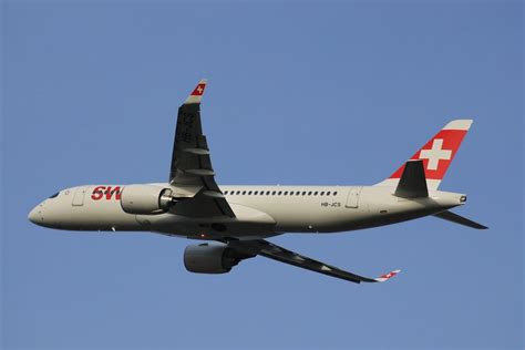 Swiss Fleet Airbus A220 300 Details And Pictures