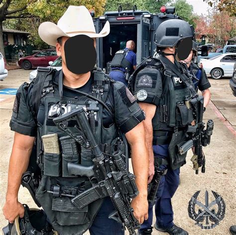 Only In Texas Is A Cowboy Hat An Appropriate Part Of A Swat Kit