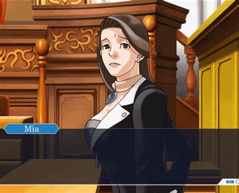 Mia Fey Phoenix Wright  Mia Fey Phoenix Wright Ace Attorney Discover And Share S