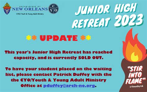 Junior High Retreat 2023