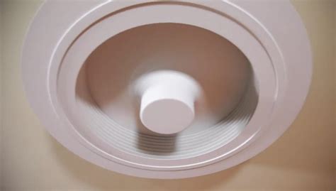 Bladeless Ceiling Fan Uses Vortex Airflow To Regulate Room Temperature