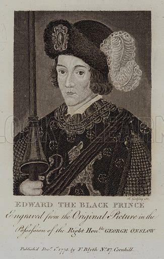 Edward The Black Prince Stock Image Look And Learn