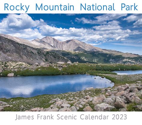 2023 Scenic Calendar Of Rocky Mountain National Park Colorado