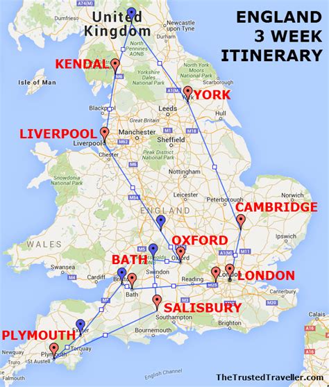 England Three Week Itinerary For 2023 The Trusted Traveller England