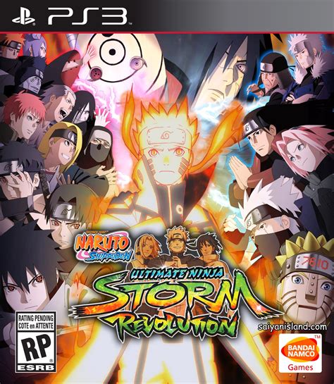 Naruto News Naruto Storm Revolution Box Art Alta Definição