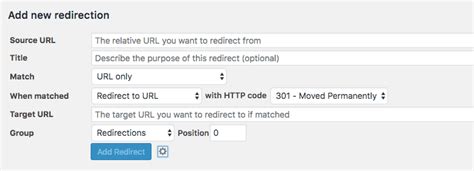 Redirection An Effective And Free Redirect Manager For Wordpress