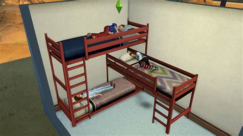 Bunk Beds The Sims 4 Custom Content Tacticalret