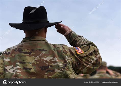 Soldiers Giving Salute Army Troops Stock Photo By ©bumble Dee 212965706