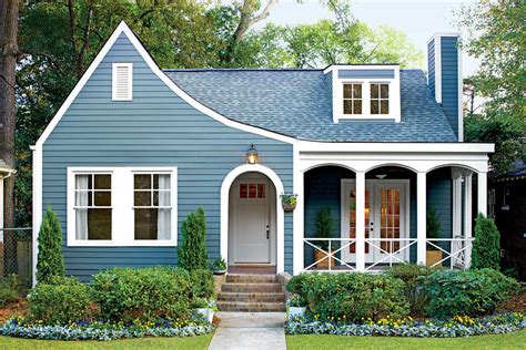 Painting the exterior of your house is a great way to give your home a brand new look and feel. Curb Appeal Secrets That Always Give A Home Unmistakable Southern Charm - Southern Living
