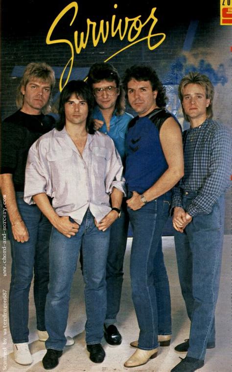 The band achieved its greatest success in the 1980s, producing many charting singles. Survivor Band Gallery