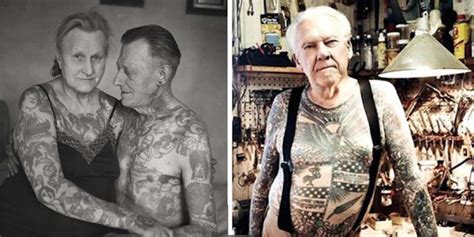 Tattooed Seniors What Will Your Ink Look Like When You Are 60 Doyouremember