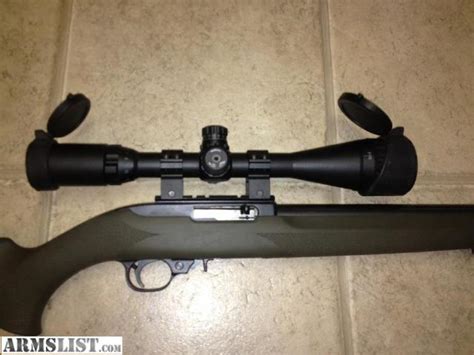 Armslist For Trade Custom Ruger 1022 Hogue Stock Green Mountain