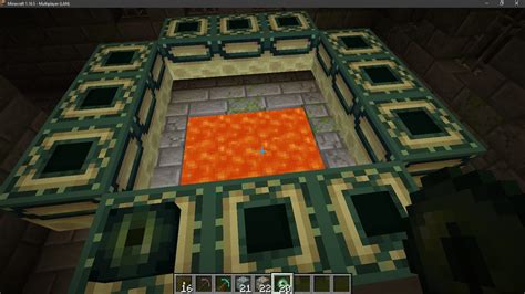 How To Make A Nether Portal Or An End Portal In Minecraft To Teleport