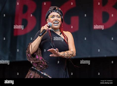 Milwaukee Usa 03rd Sep 2021 Annabella Lwin Of Annabella S Bow Wow Wow During The Summerfest