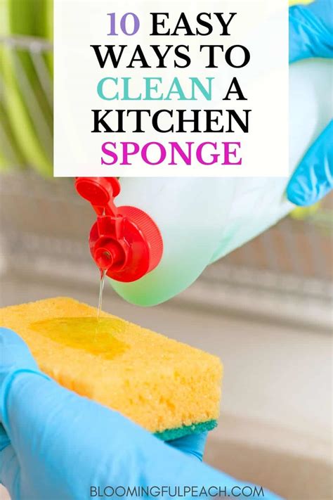 10 Absolutely Easy Ways To Clean A Smelly Kitchen Sponge