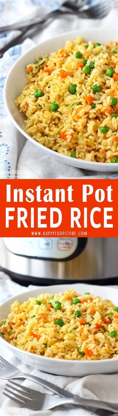 Try shrimp instead for a shrimp fried rice. Instant Pot Fried Rice | Recipe | Easy pressure cooker ...