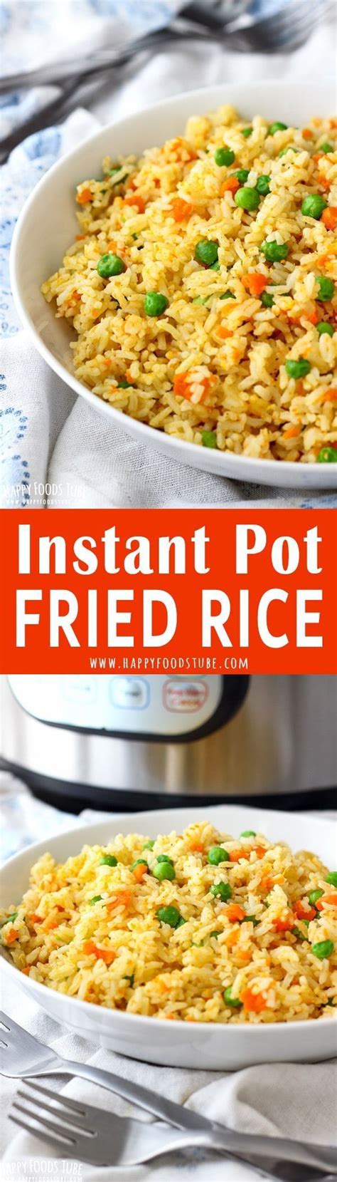 Add the rice and garlic powder and stir to coat evenly with the oil, cook for 30 seconds. Instant Pot Fried Rice | Recipe | Easy pressure cooker ...