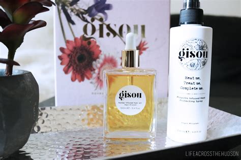 Maintains a natural moisture balance for strong, shiny, healthy hair. Gisou Honey Infused Hair Oil + Heat Protectant | A Review ...
