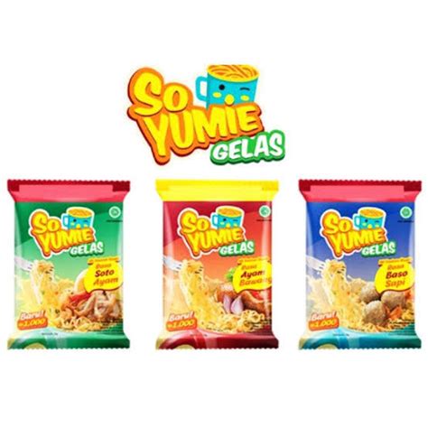 So Yumie Mie Gelas 30g 1 Renceng Isi 10 Sachet All Variant Lazada Indonesia