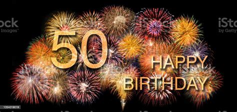 Congratulations To Happy 50th Birthday Stock Photo Download Image Now