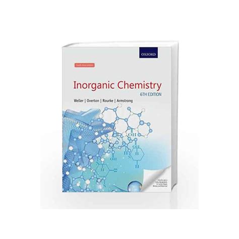 Inorganic Chemistry By Weller Buy Online Inorganic