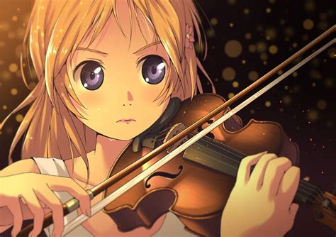Miyazono Kaori 720p Violin Shigatsu Wa Kimi No Uso Anime Girls Hd