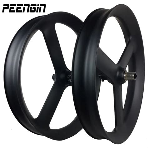 26er Snow 3 Spoke Wheel Carbon Fat Bike Tri Spoke Wheelset 90x40mm