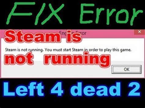 Fix Error Steam Is Not Running You Must Start Steam In Order To Play