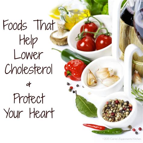 It is based on low saturated fat. Foods That Help Lower Cholesterol & Protect Your Heart | Carrie's Experimental Kitchen