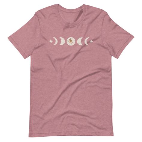 Moon And Stars Womens Graphic T Shirt Moon Shirt Star Etsy
