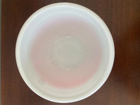 Antique Hazel Atlas Ombr Pink And White Opal Glass Mixing Bowl Very