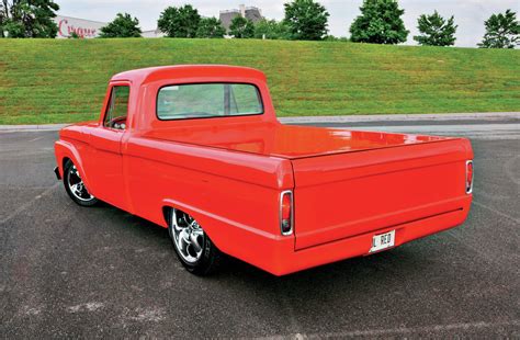 1965 Ford F 100 Ol Red Hot Rod Network