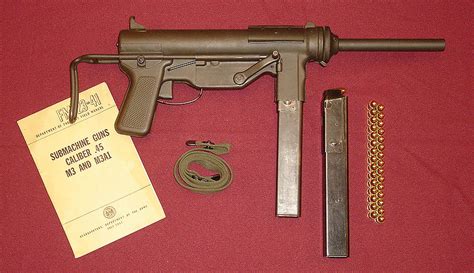M3 Submachine Gun Vietnam War