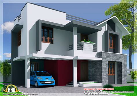 Transcendthemodusoperandi Kerala Style Modern Mix 3 Bedroom House