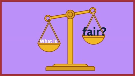 It S All About Fairness And Equity C Est Une Question De Justice Et D